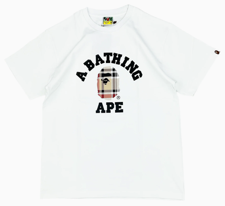 BAPE Ch3ck Co11ege T3e
